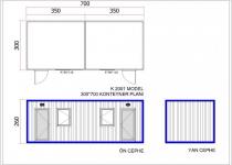 B 21 Standart Konteyner  