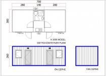 B 36 Standart Konteyner  