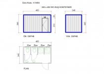 K WD4 Wc&Du Konteyneri  