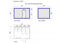 K WD7 Wc&Du Konteyneri  